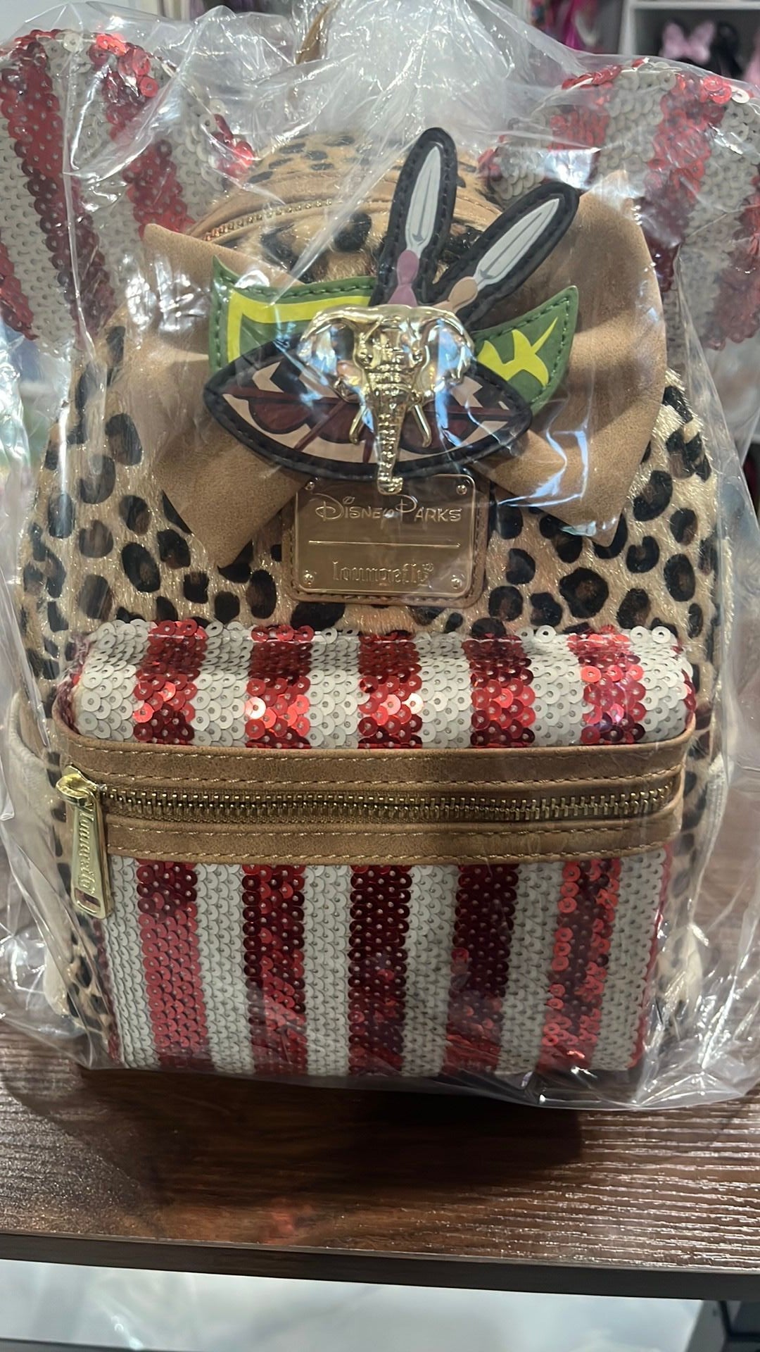 Jungle cruise backpack NWT