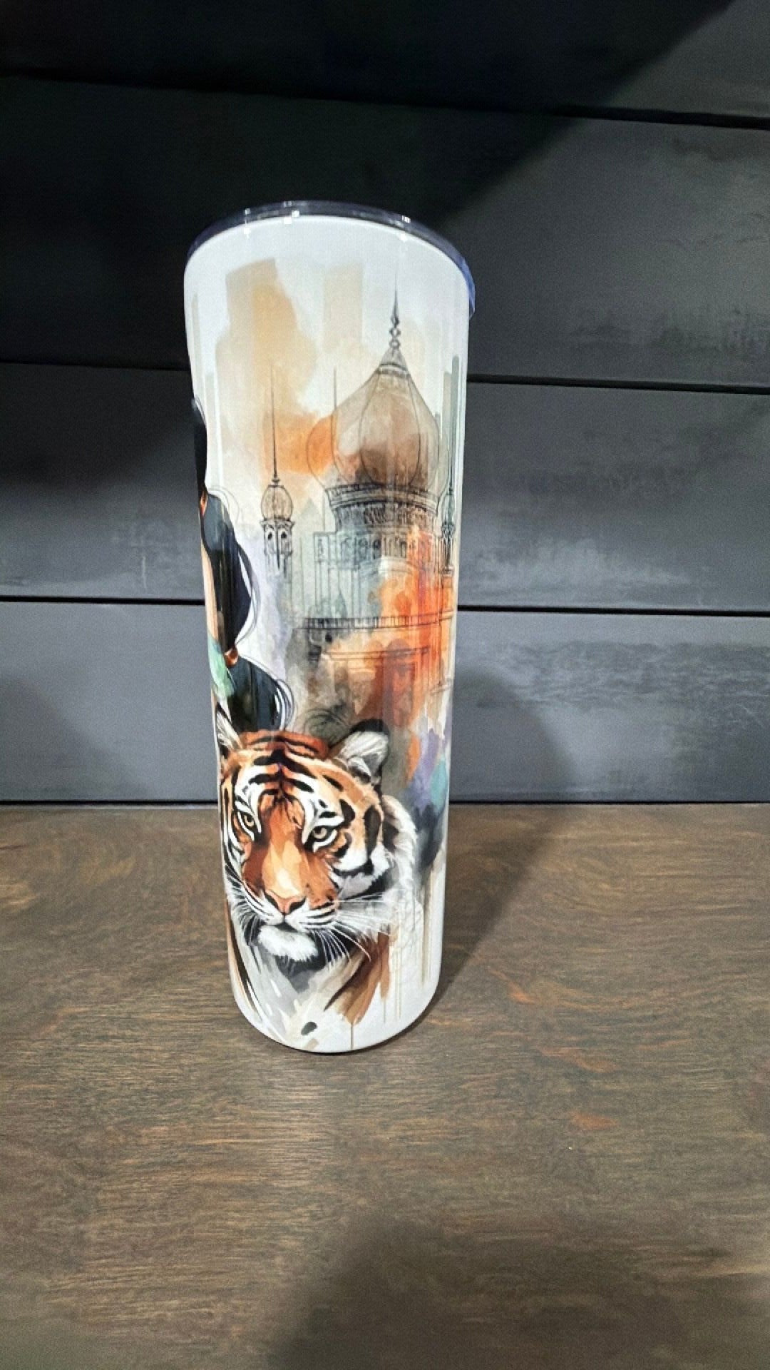 Jasmine inspired tumbler
