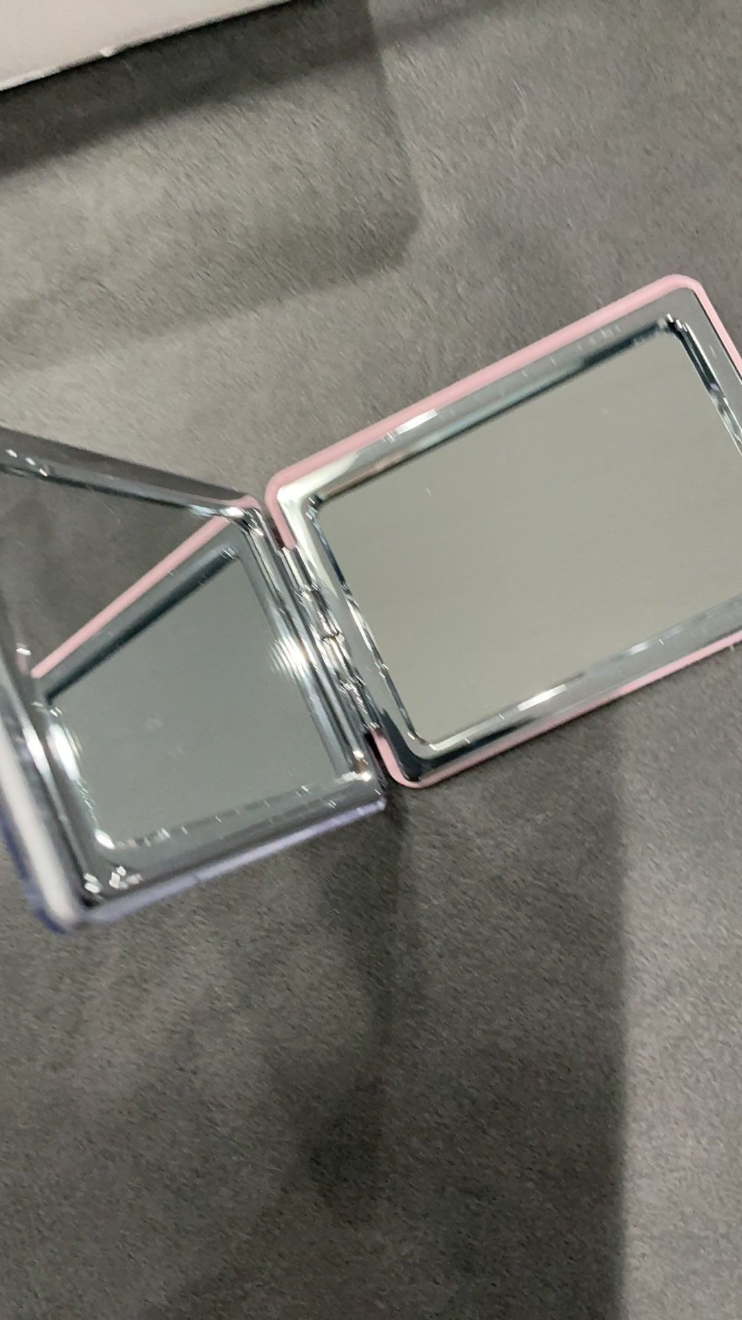Stitch four poses glitter mirror NWOT