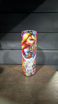 Alice inspired tumbler