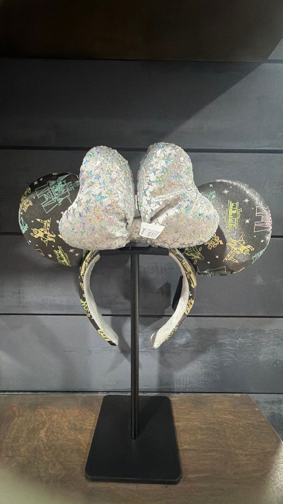 Minnie Mouse headband ears NWT