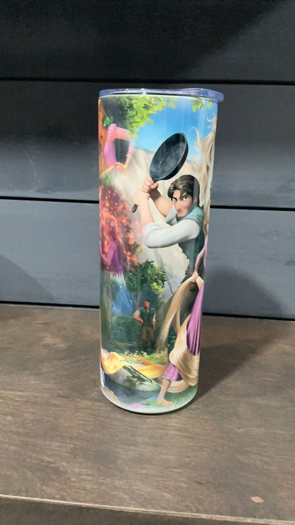 Tangled inspired tumbler