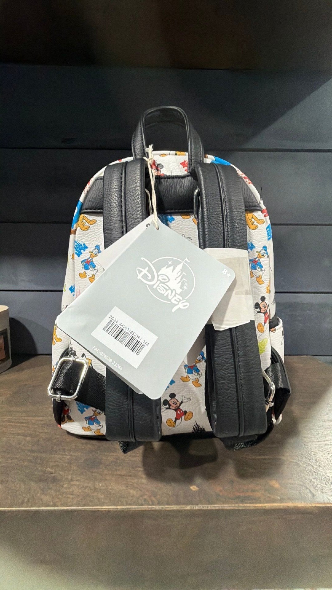Mickey and friends backpack NWT