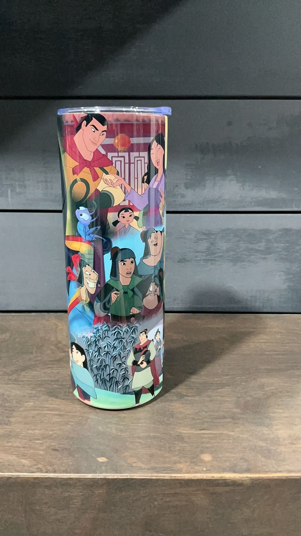 Mulan inspired tumbler