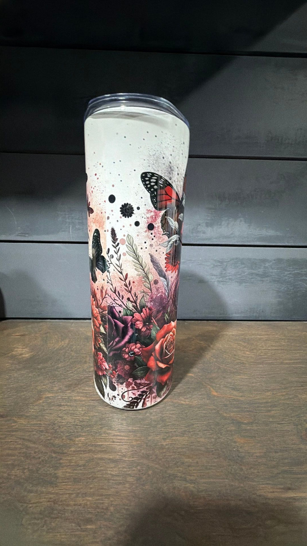 Ariel day of the dead inspired tumbler