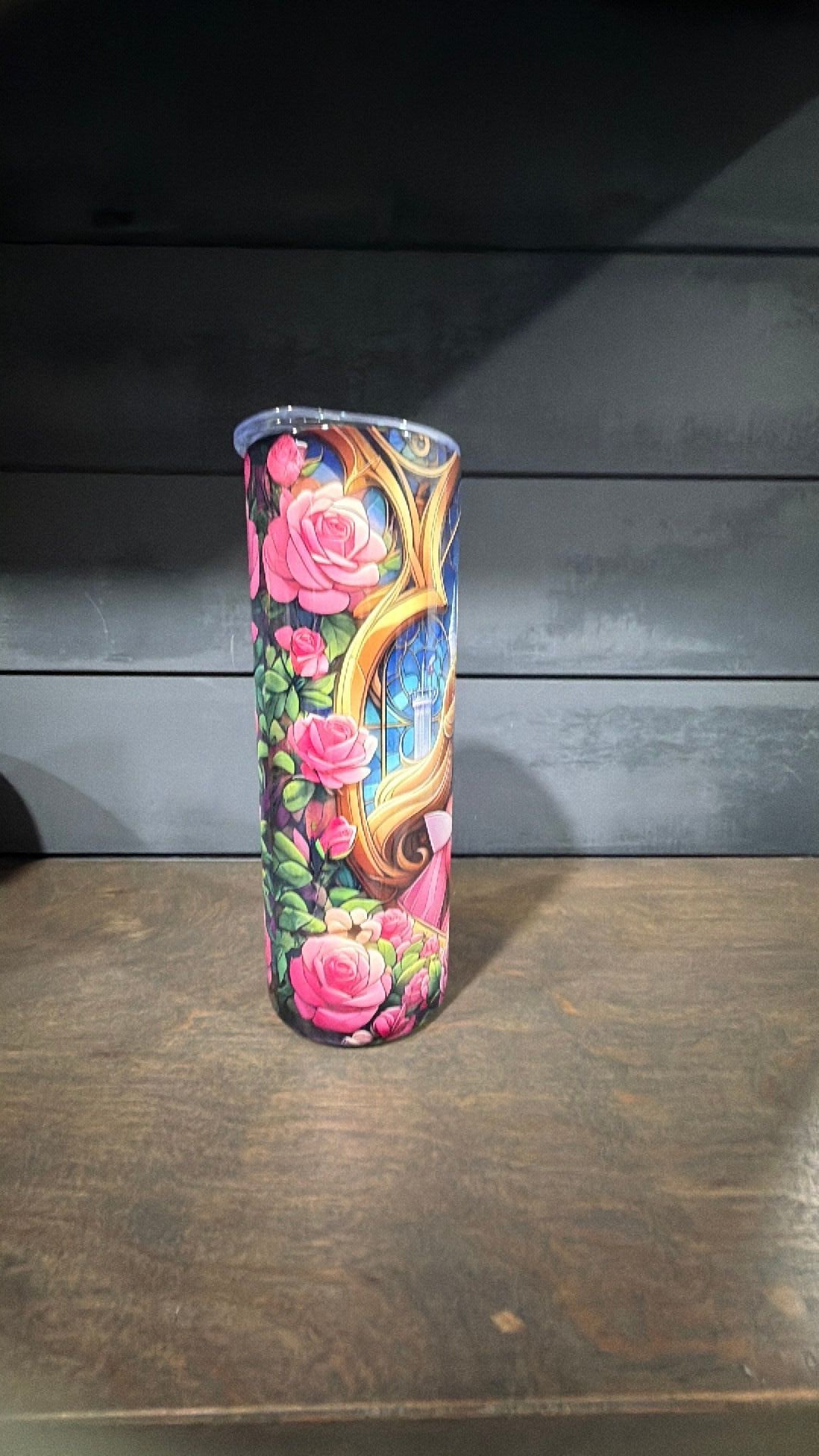 Aurora inspired tumbler