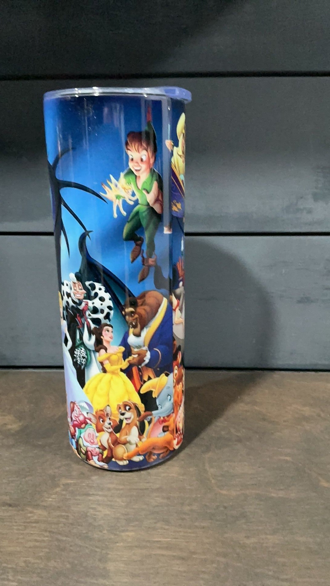 All Disney characters inspired tumbler