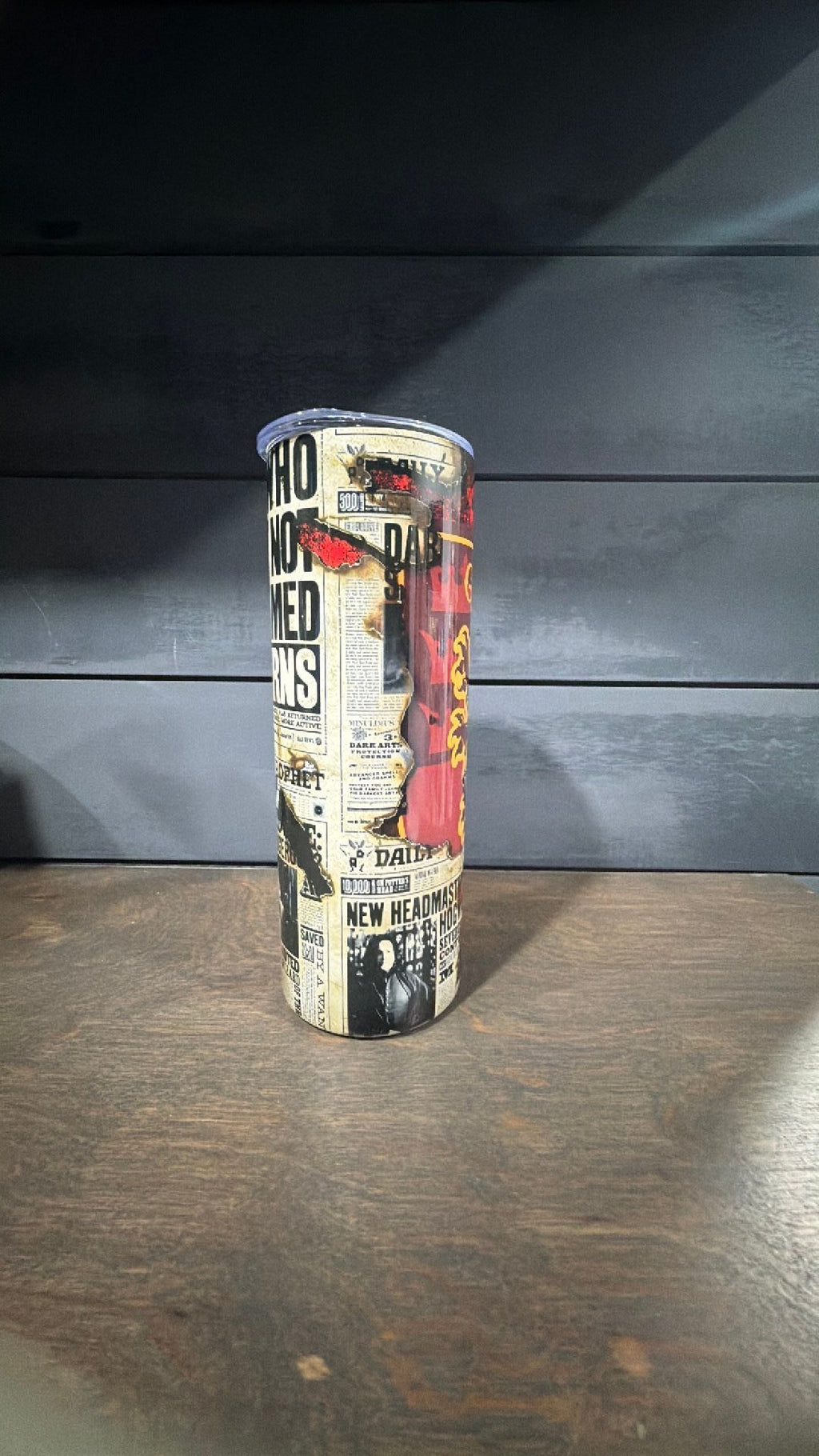 Gryffindor inspired tumbler