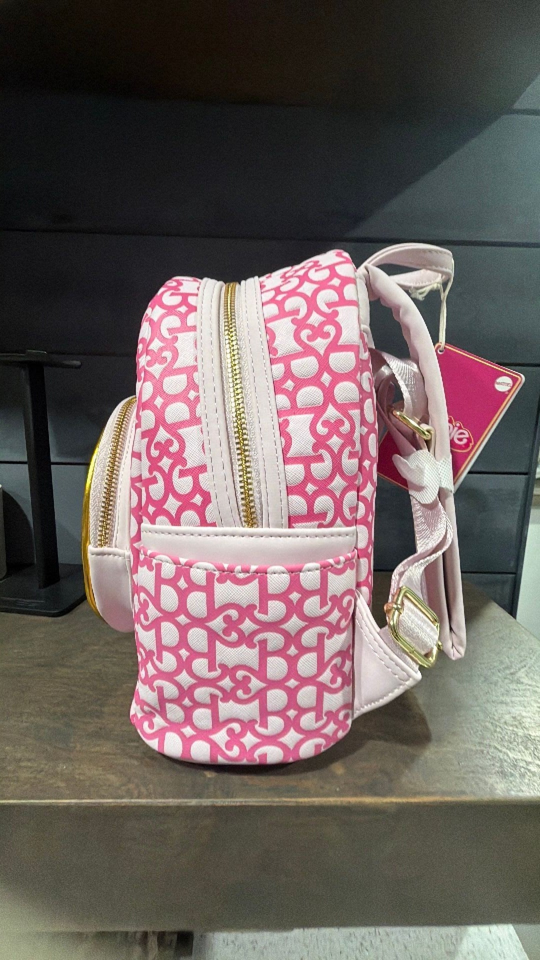 Loungefly Barbie the Movie Logo Mini Backpack