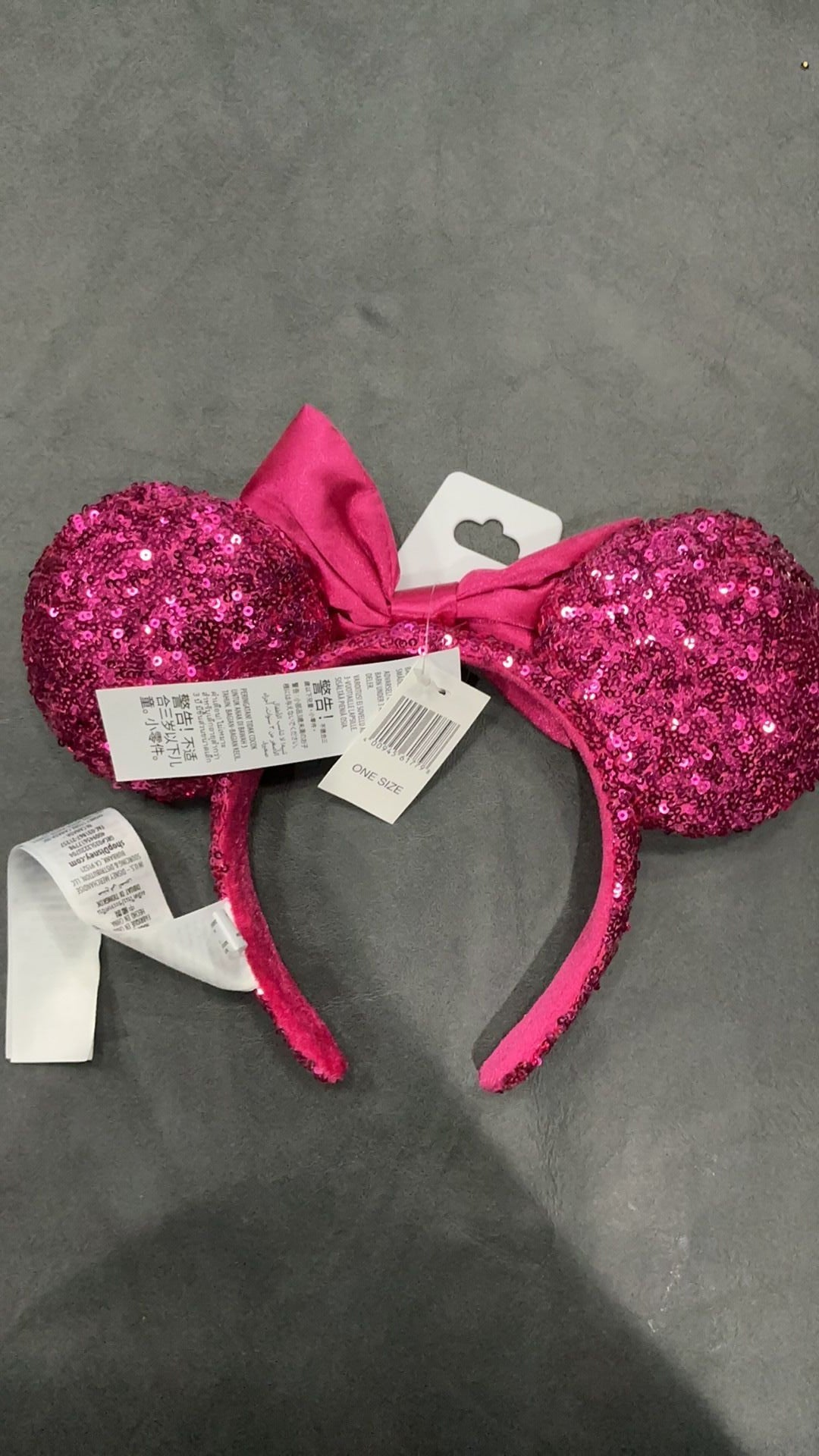 Minnie Mouse ears NWT