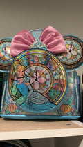 Cinderella stained glass loungefly with ears