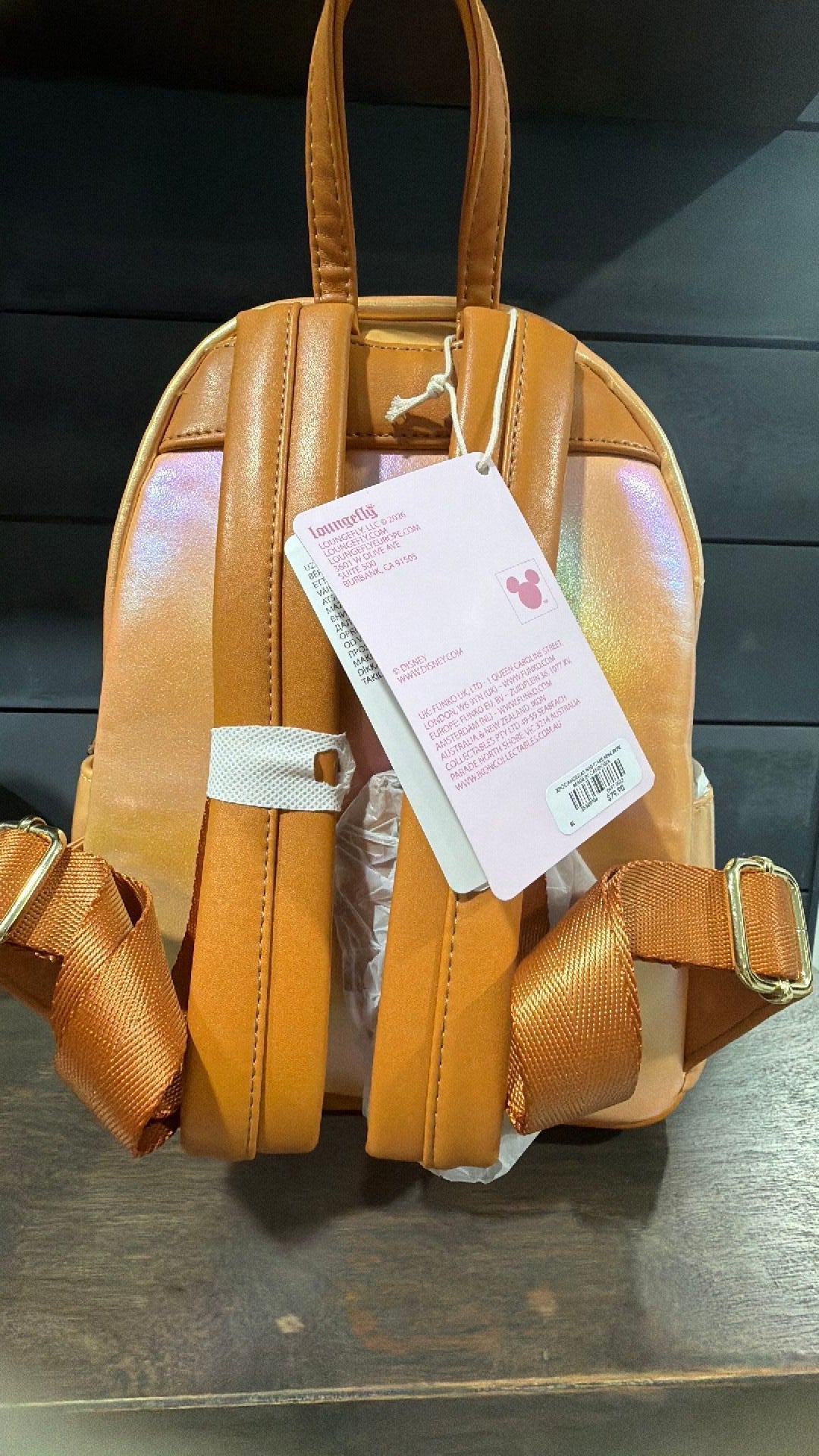 Pocahontas cake backpack NWT