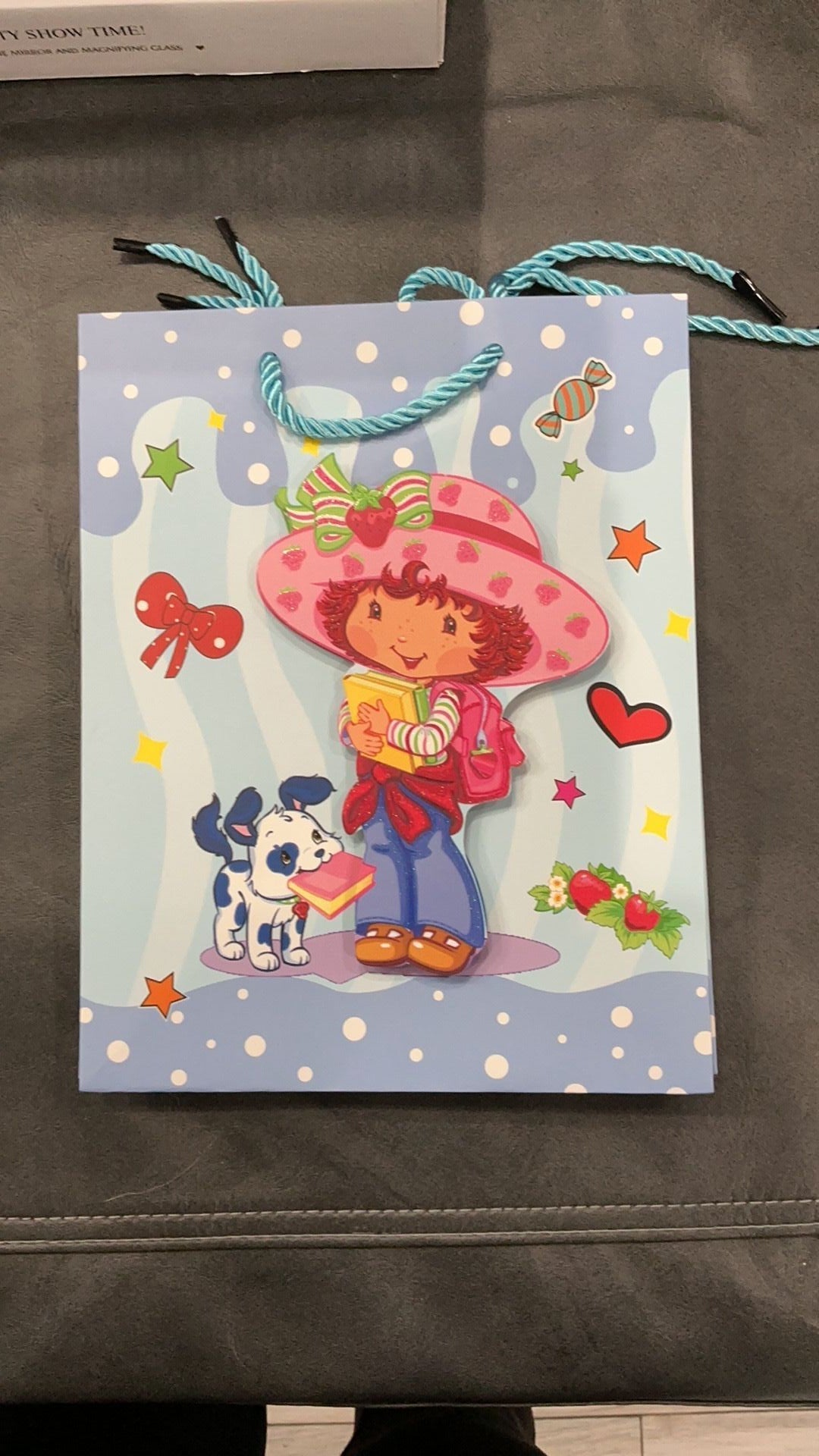 Strawberry shortcake gift bag NWOT