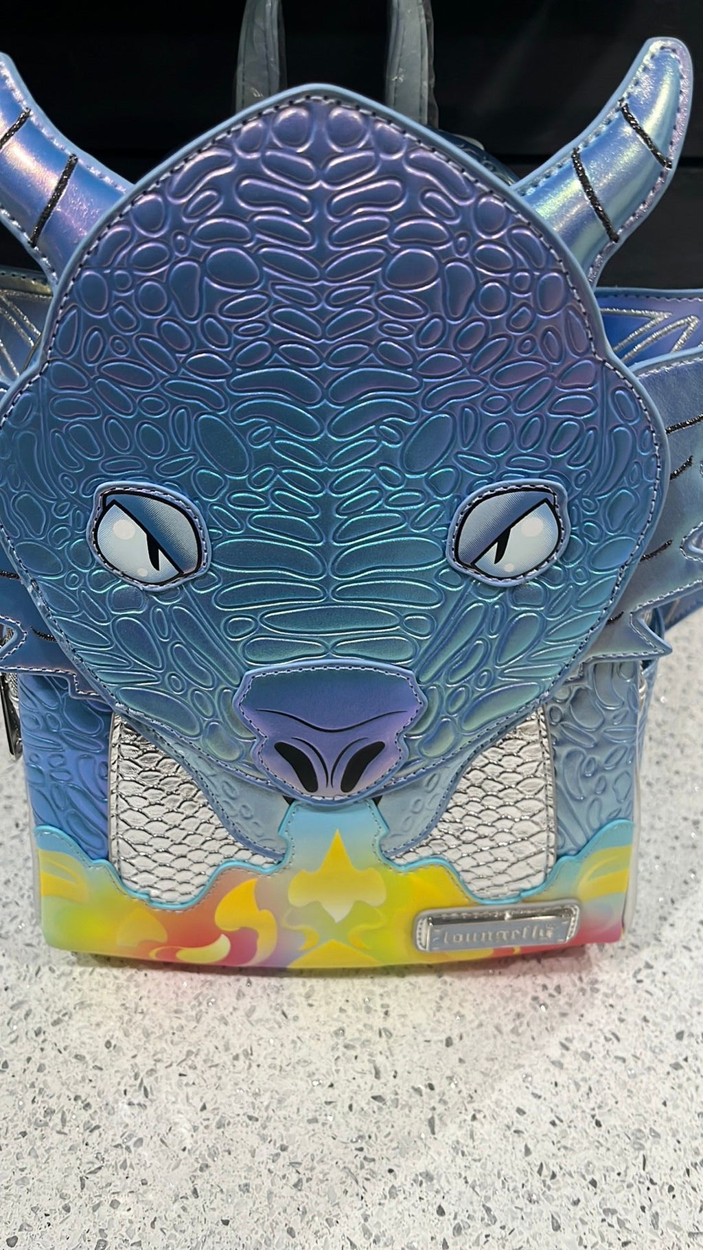 Blue dragon backpack NWT