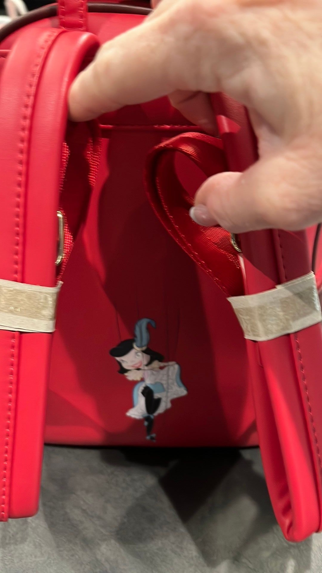 Pinocchio backpack and card holder NET