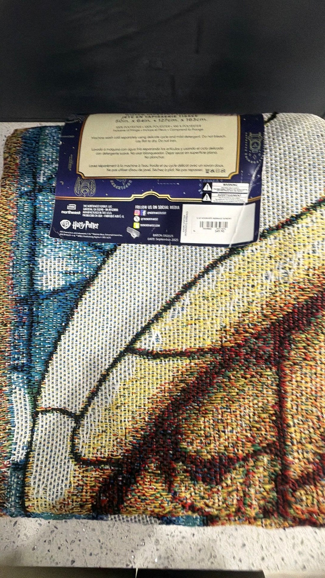Harry Potter tapestry NWT