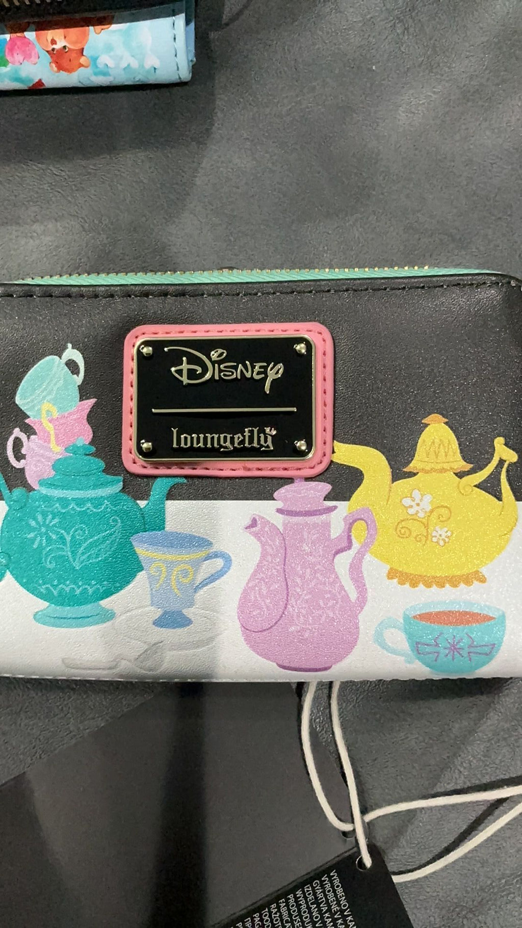 Alice in Wonderland 1951 Unbirthday Zip Around Wallet