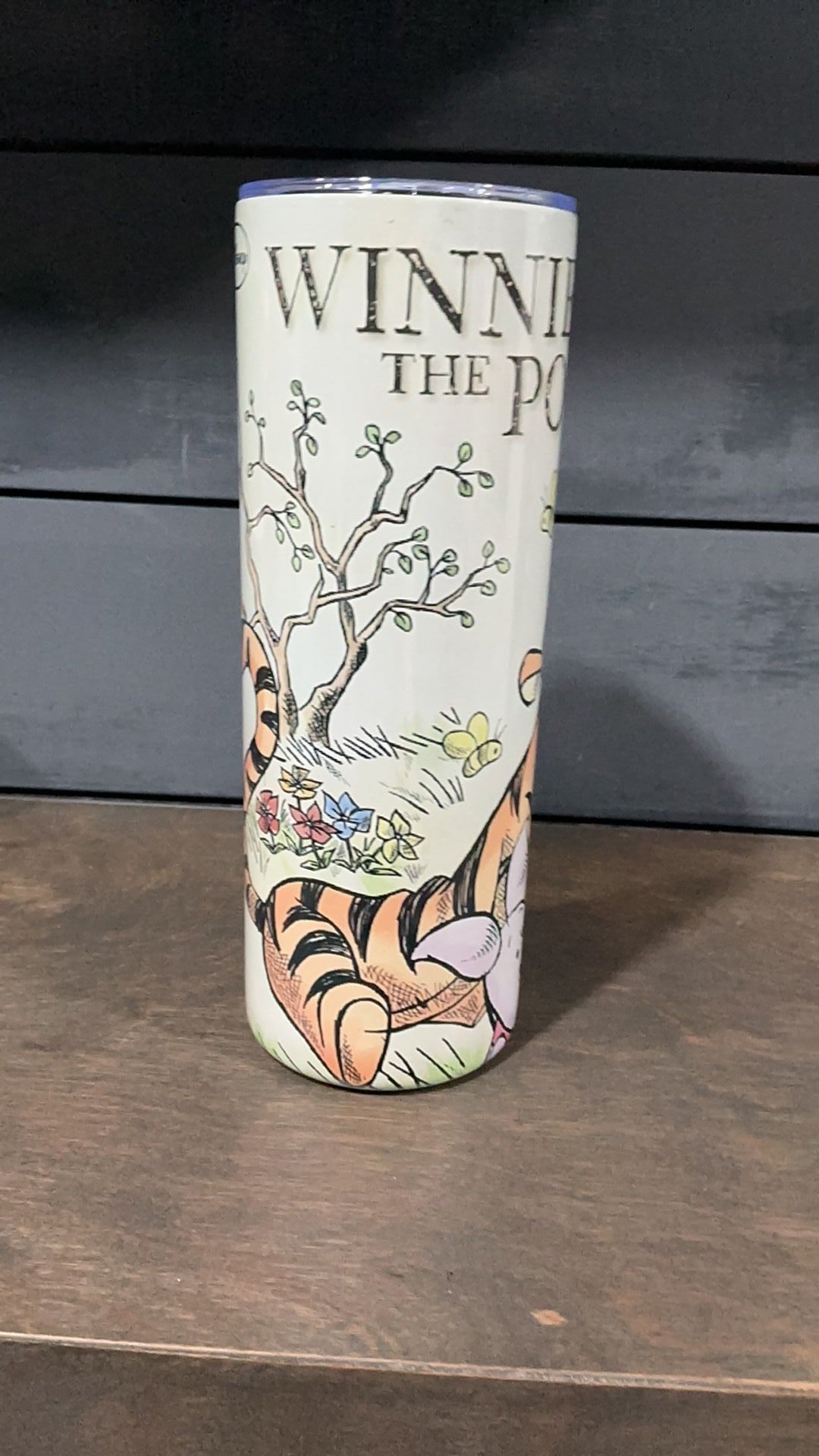 Winnie the Pooh inspired tumbler