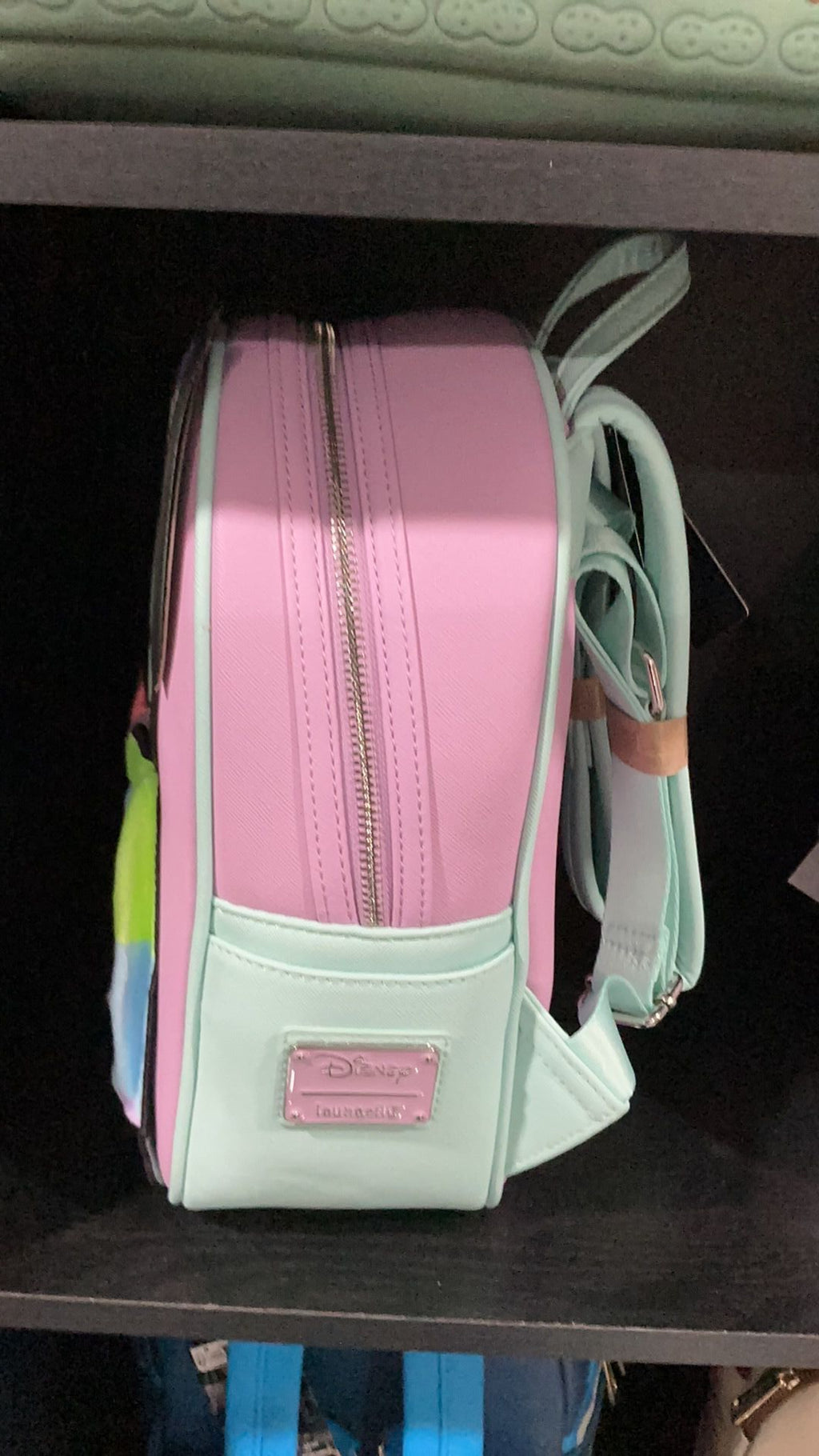 Stitch rainbow backpack NWT