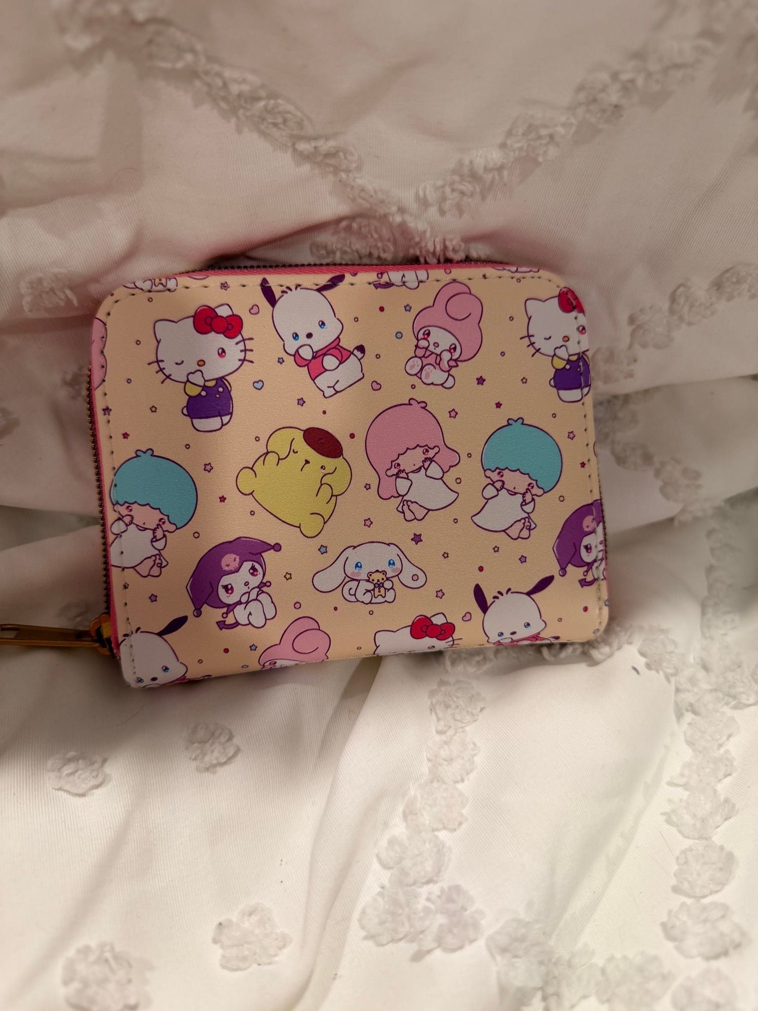 Sanrio Friends All-Over Print Loungefly Wallet NWT