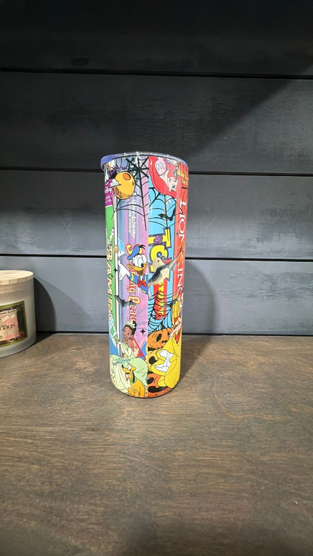 Disney books inspired tumbler