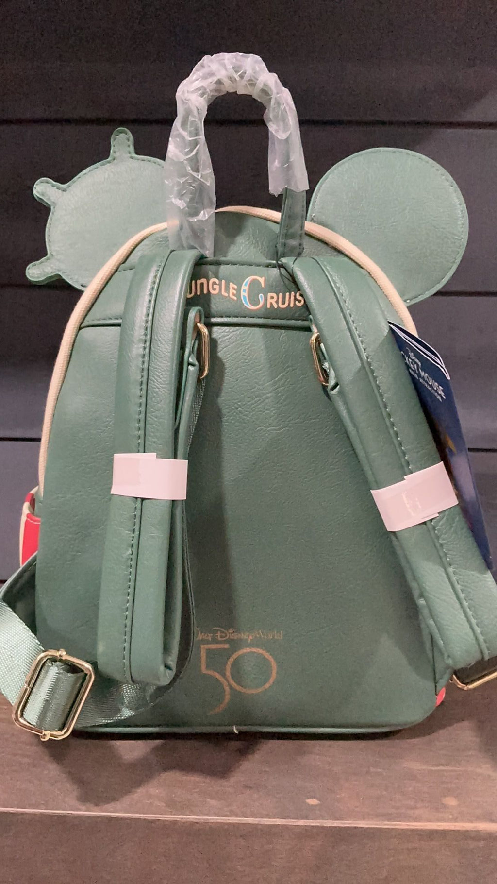 Disney Parks Loungefly NWT Mickey Mouse Main Attraction Jungle Cruise Backpack New