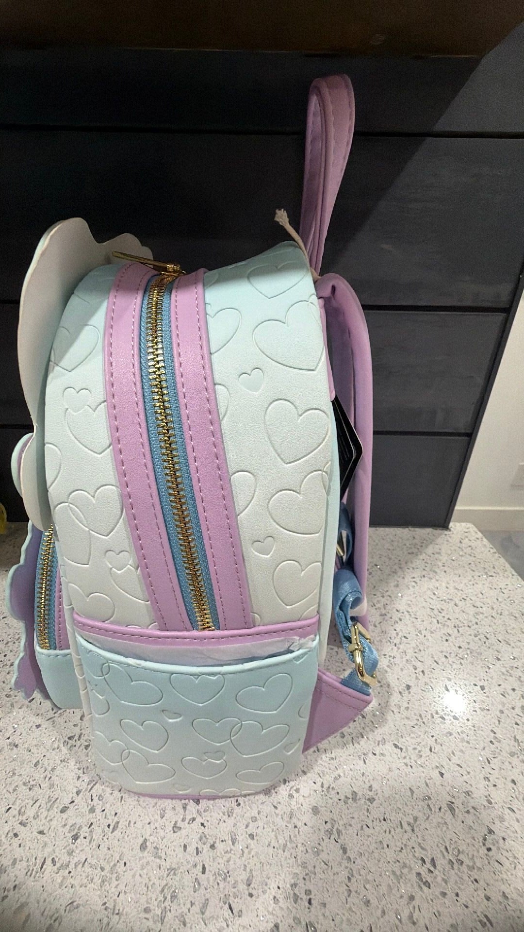 Stitch and angel backpack NWT