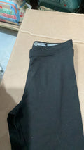 Girls black spandex shorts NWOT size 10/12