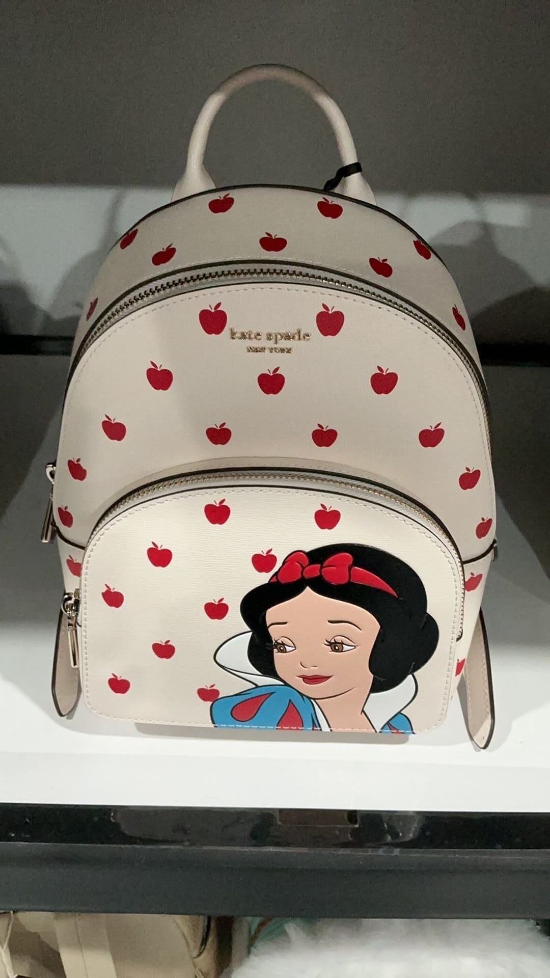 Snow White Kate spade backpack NWT