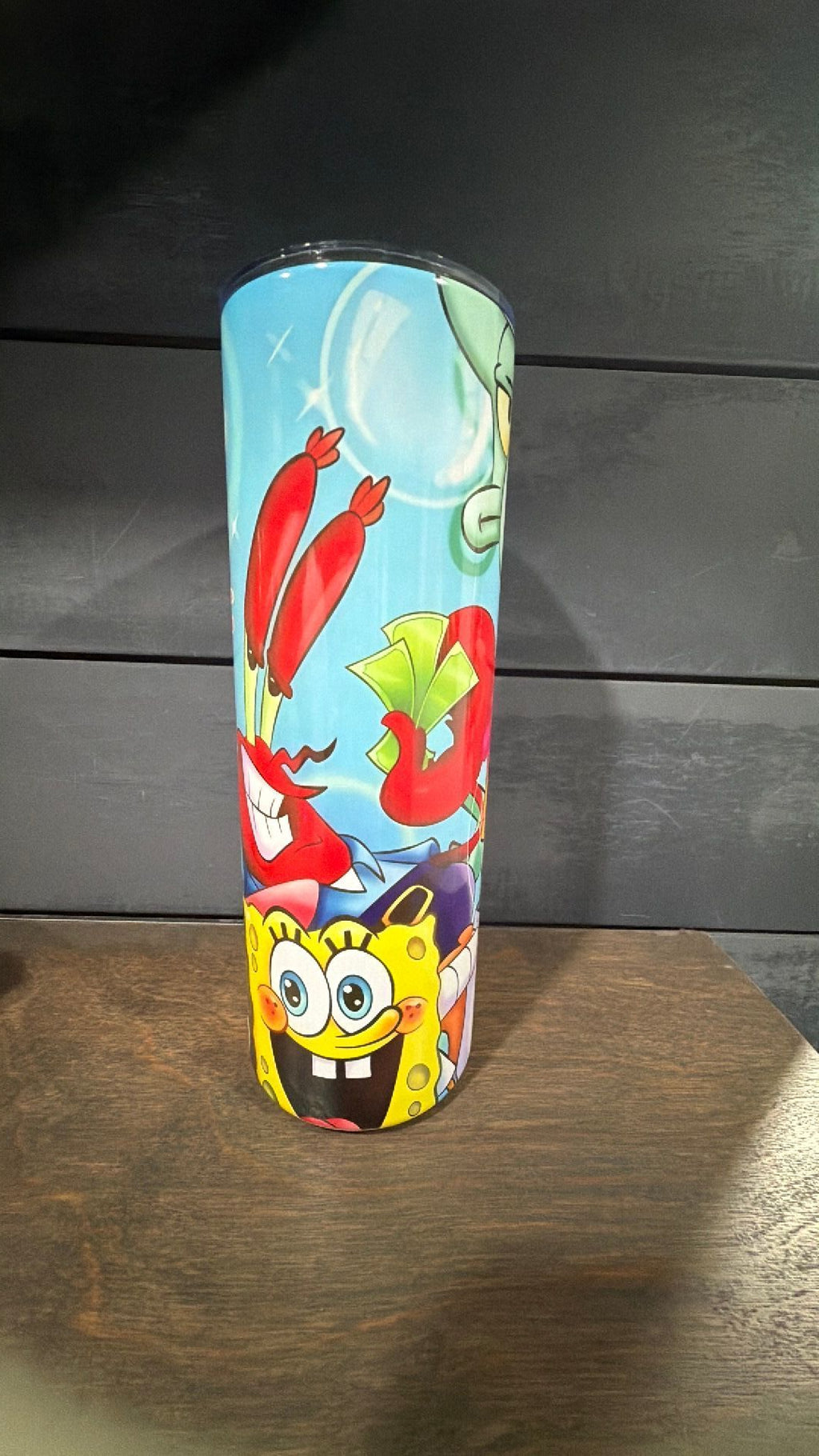 Sponge bob inspired tumbler