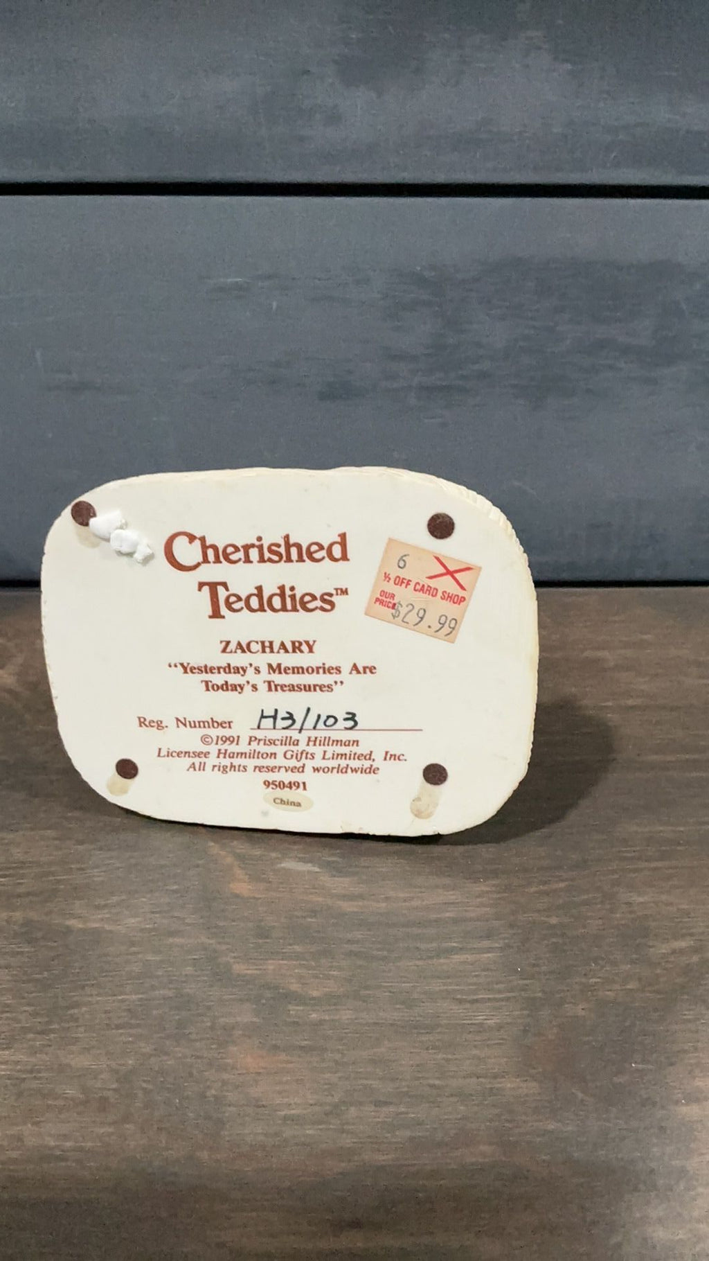 Cherished teddies pre-loved