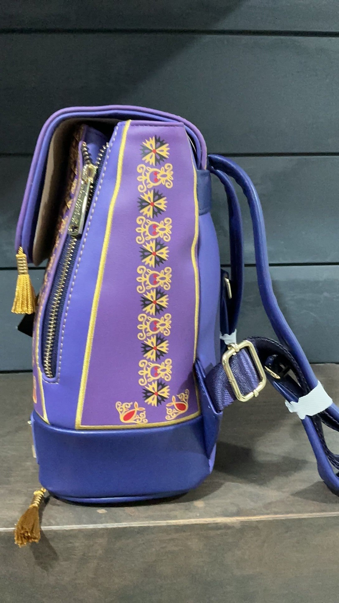 Aladdin magic carpet backpack NWT