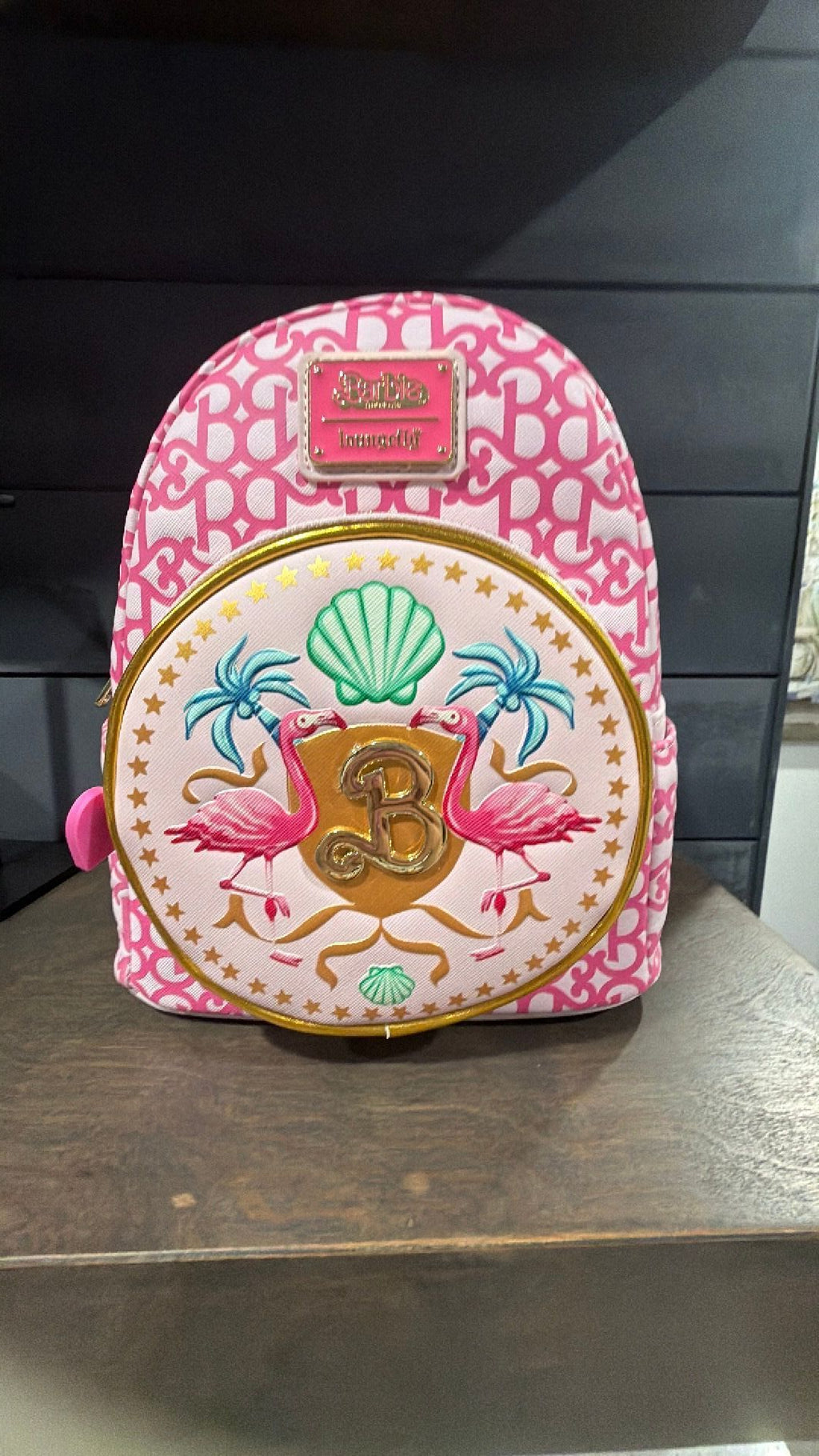 Loungefly Barbie the Movie Logo Mini Backpack