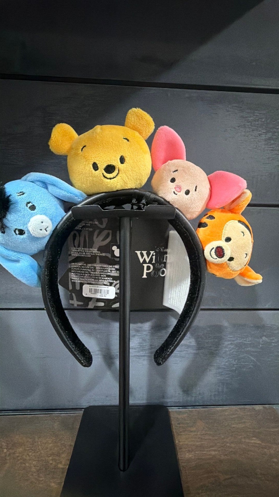 Winnie Pooh and friends headband ears NWT