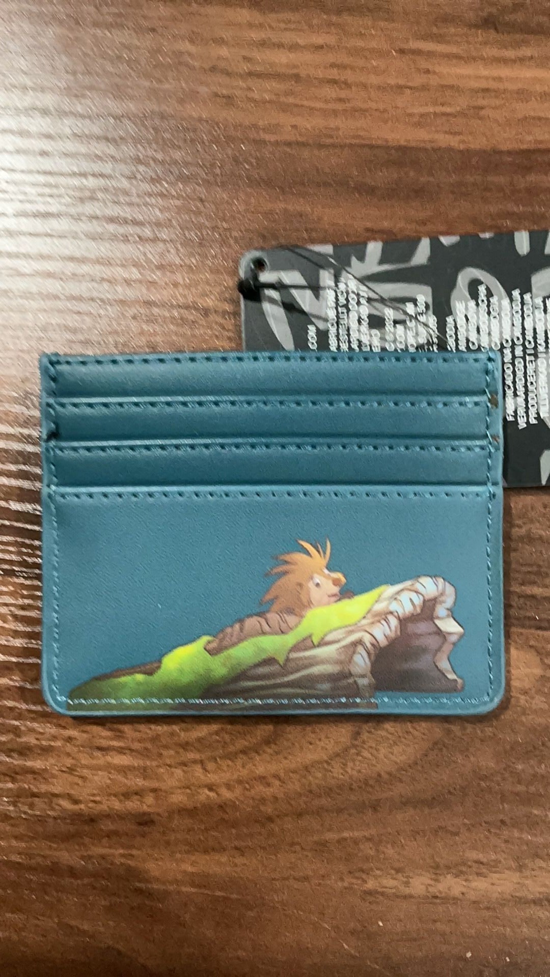 Fox and house card holder NWT