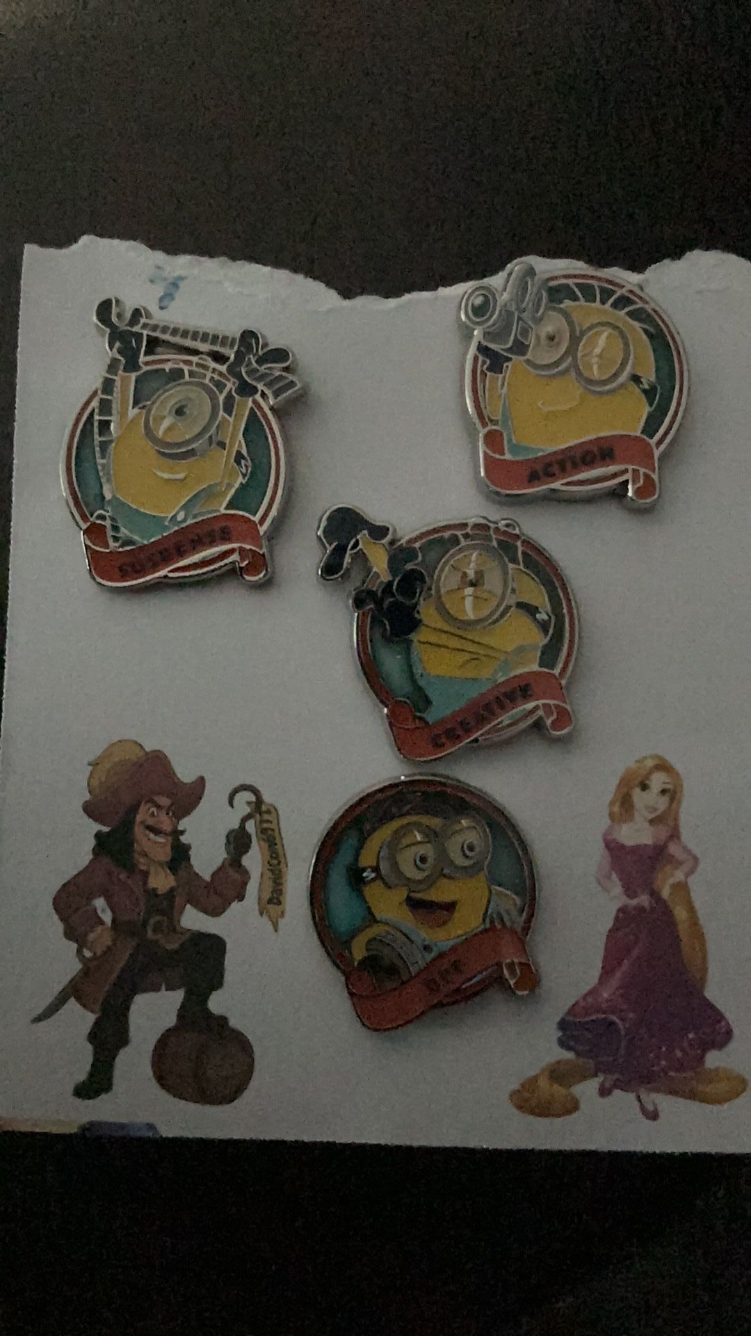Minions pins