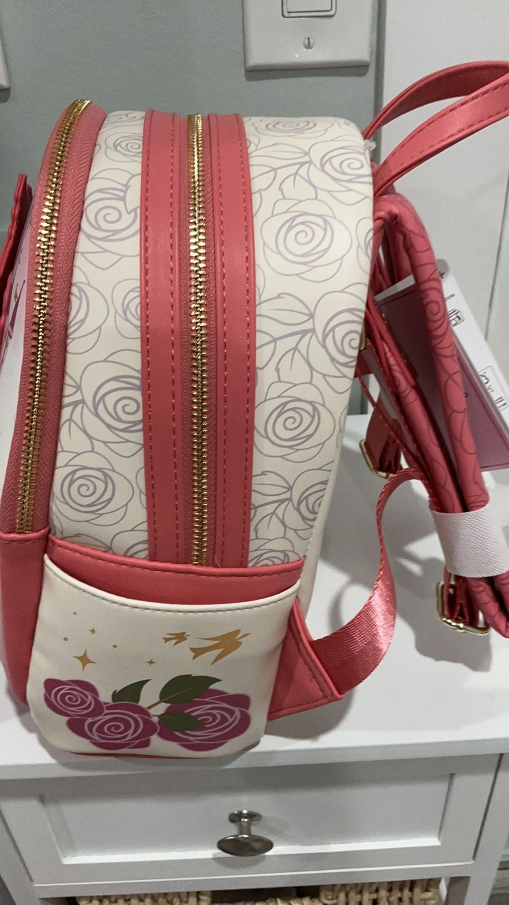 Sleeping beauty backpack NWT