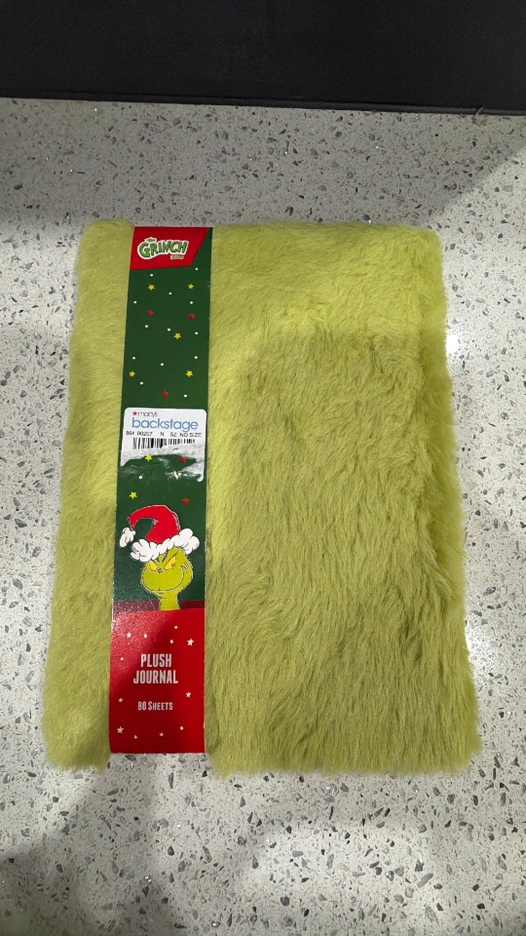 Grinch journal NWT