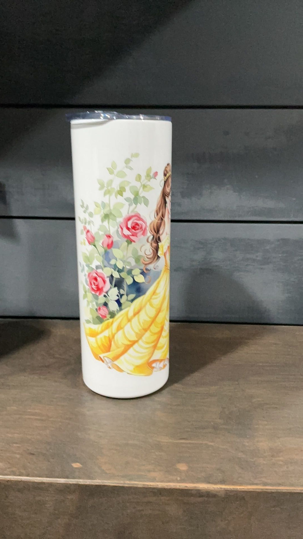 Belle inspired tumbler