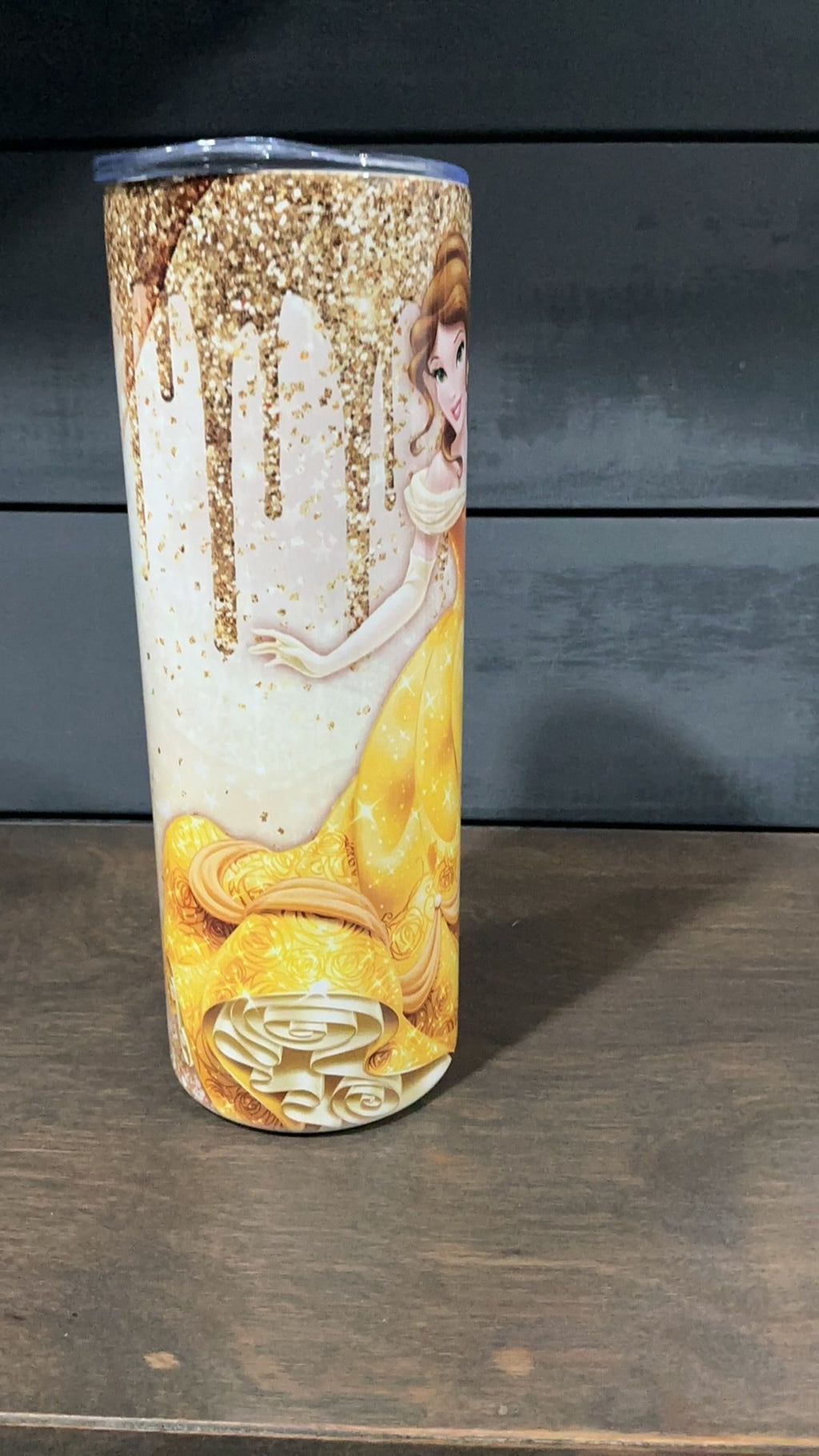 Belle inspired tumbler
