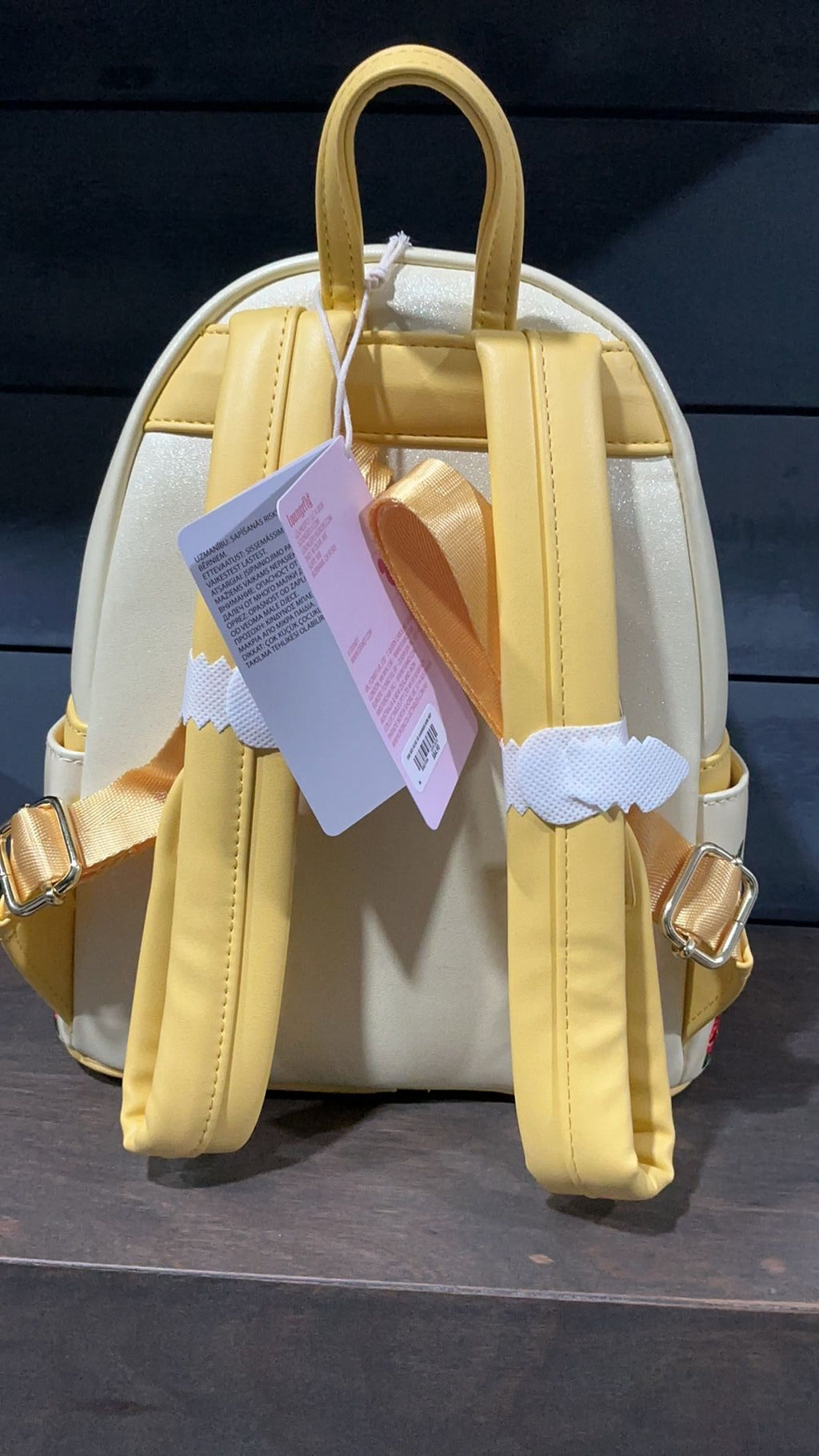 Belle red rose backpack NWT