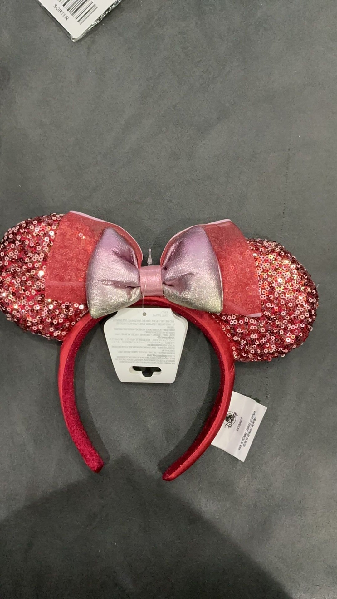 Minnie Mouse ears NWT