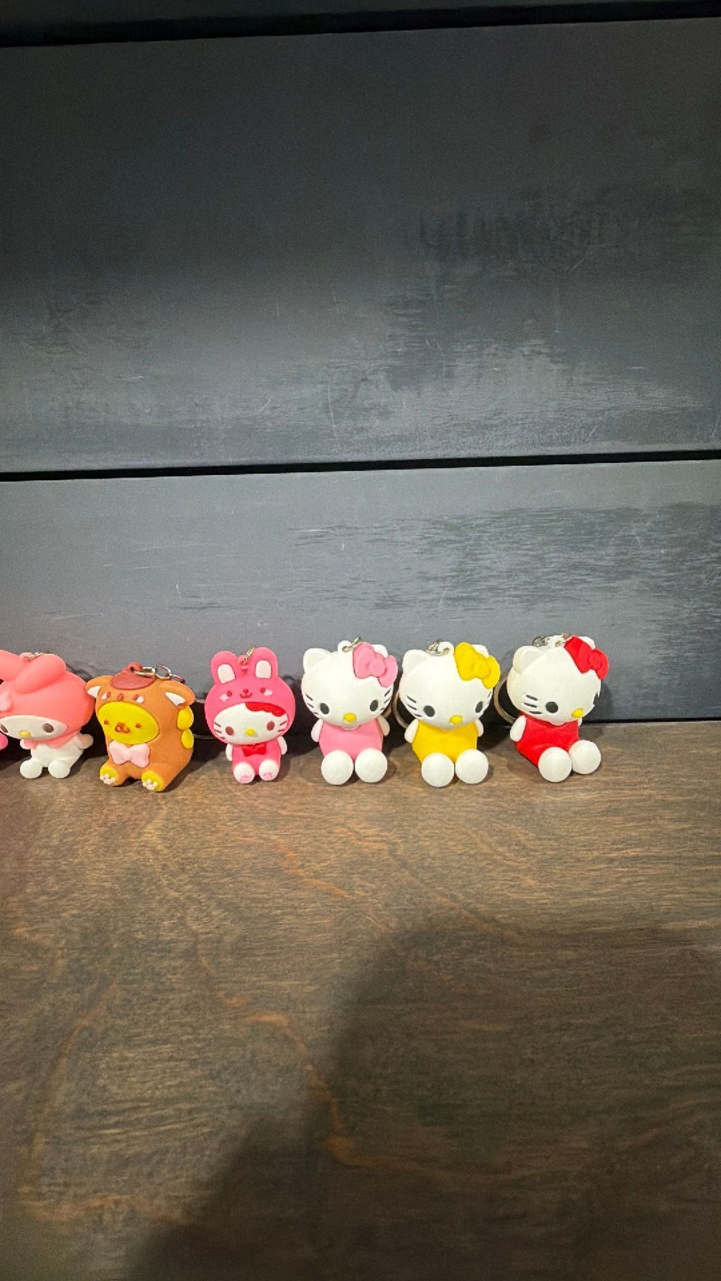 Hello kitty and friends keychains NWOT