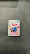 Stitch with paint brush glitter mirror NWOT