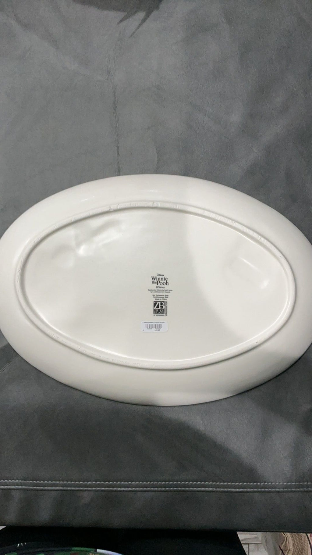 Winnie the Pooh serving plate NWT