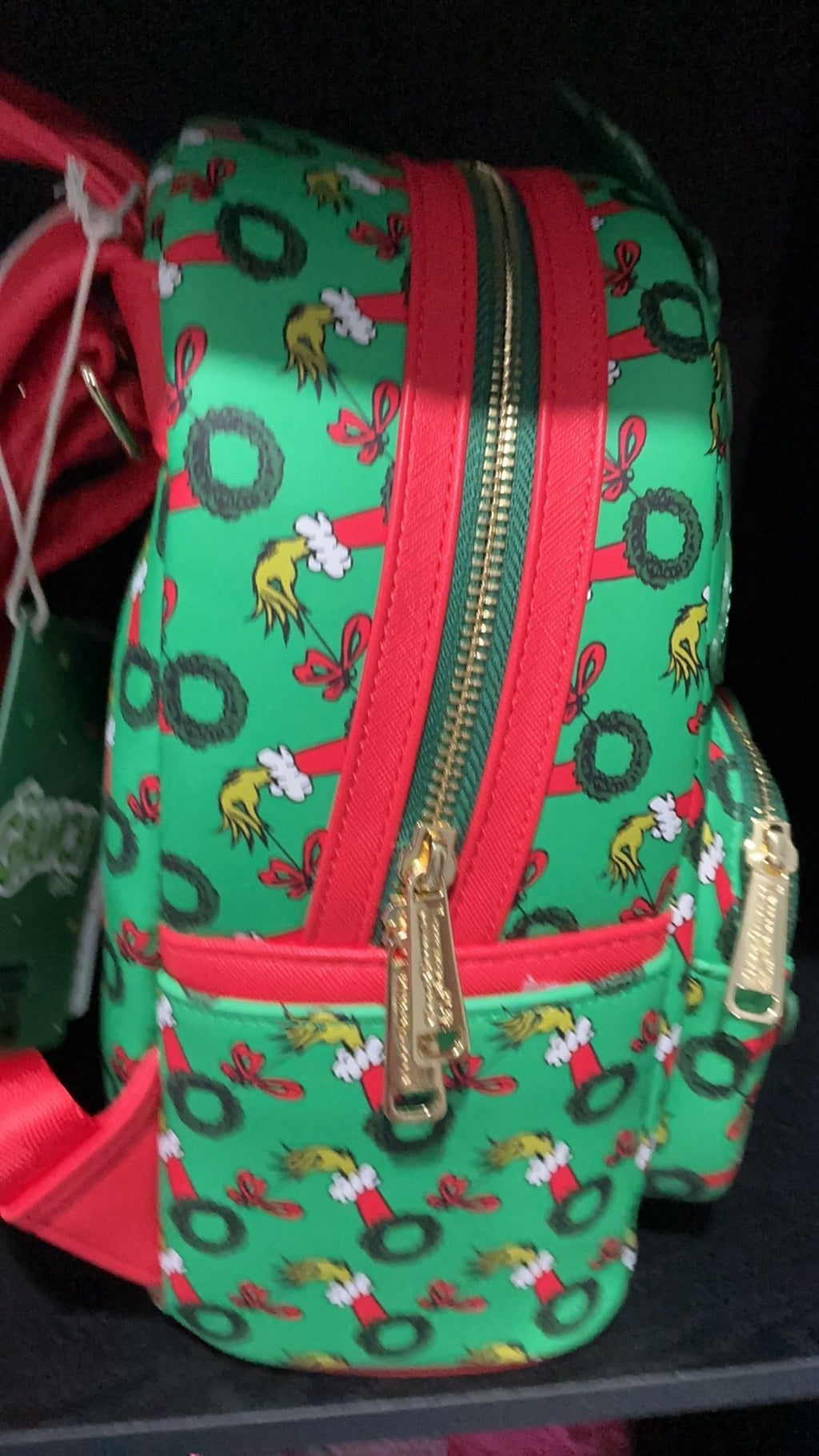 Grinch AOP backpack NWT