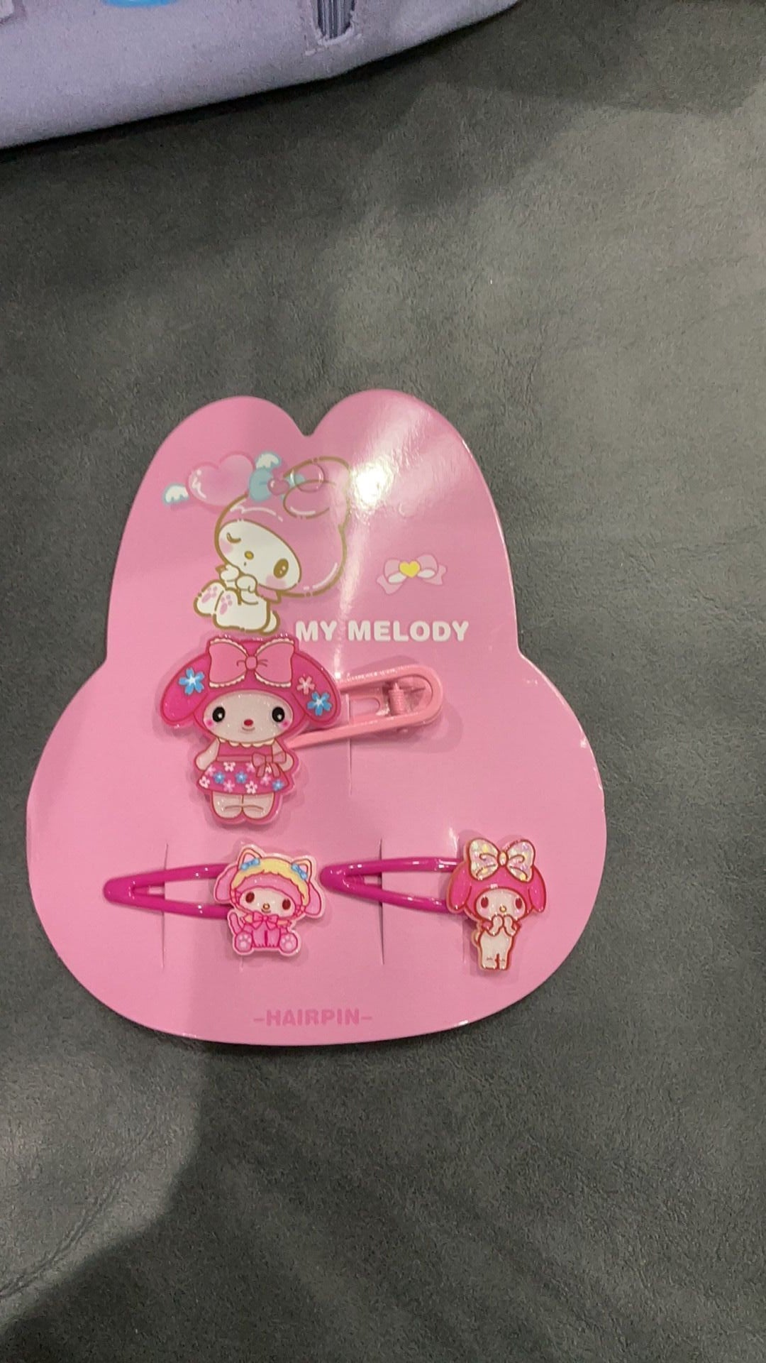 My melody hair clips