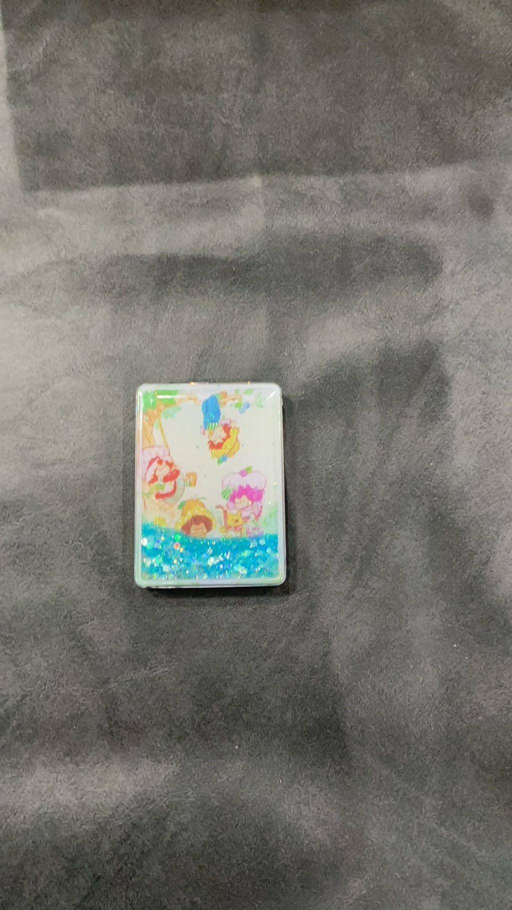 Strawberry shortcake glitter mirror NWOT