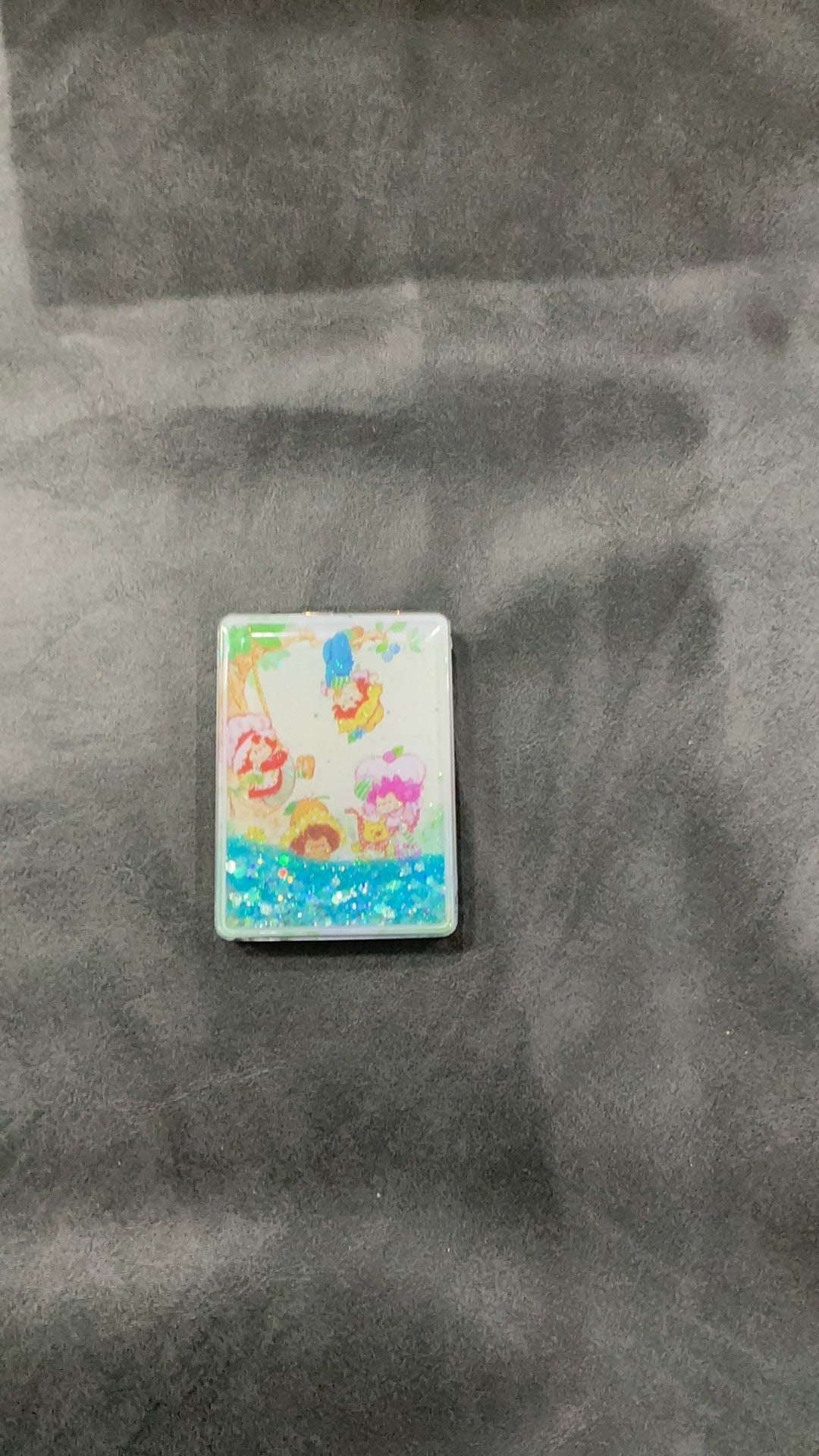 Strawberry shortcake glitter mirror NWOT