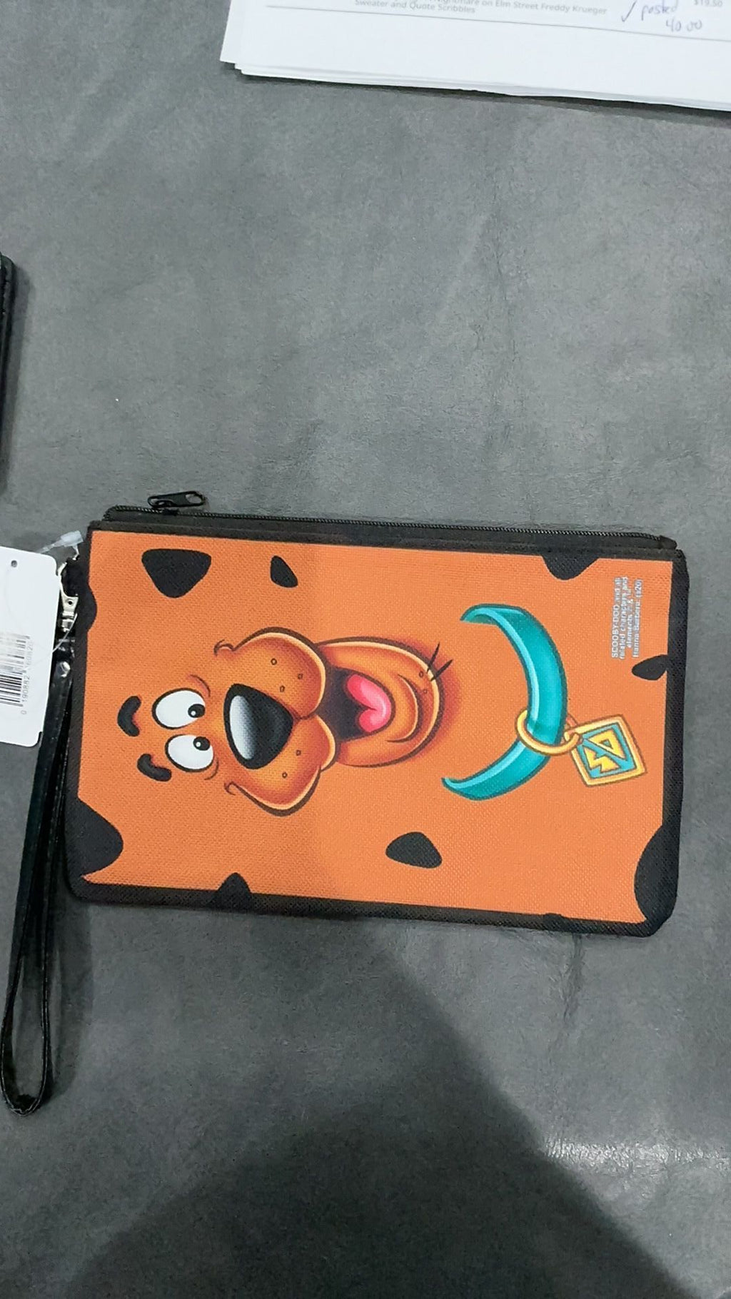 Buckle-Down Women's Standard Zip Wallet Scooby Doo Large, 8" X 5"